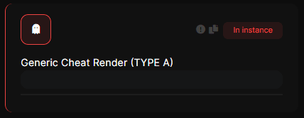 Tespit ekran görüntüsü: Genel hile render'ı