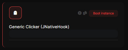 Tespit ekran görüntüsü: Genel tıklayıcı (JNativeHook)