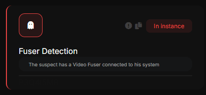 Captura de la detección: Detección de Fuser