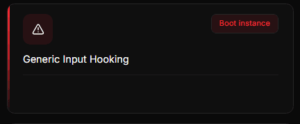 Tespit ekran görüntüsü: Genel girdi hook'u